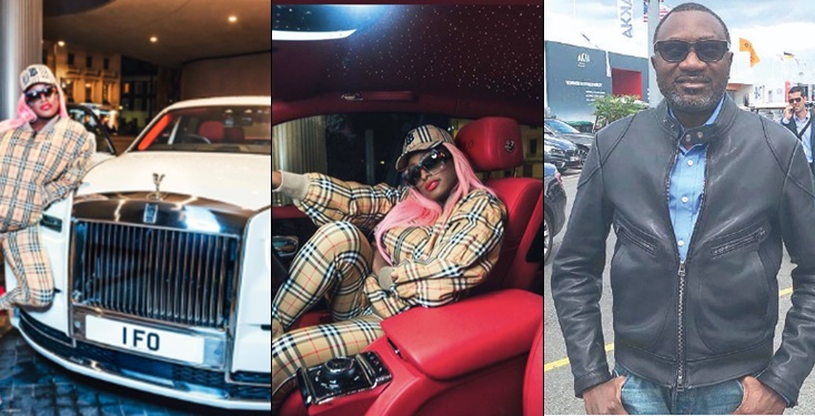 Femi Otedola Acquires Customised N200m Rolls Royce Phantom 2020 For Christmas, See The Mind-Blowing Interior (Video)