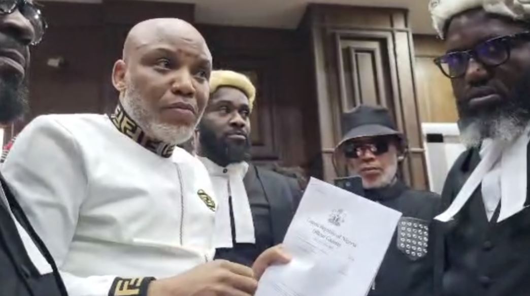 DSS forced me to make confessional statements under duress, Nnamdi Kanu tells court