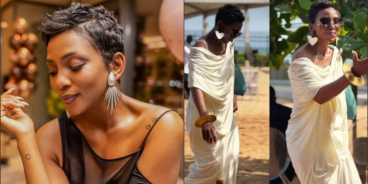 Moment Genevieve Nnaji turns heads with timeless beauty at event