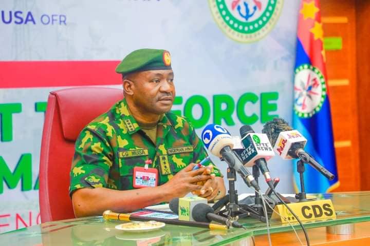 Nigeria must fence Niger border to stop terrorists – CDS Musa