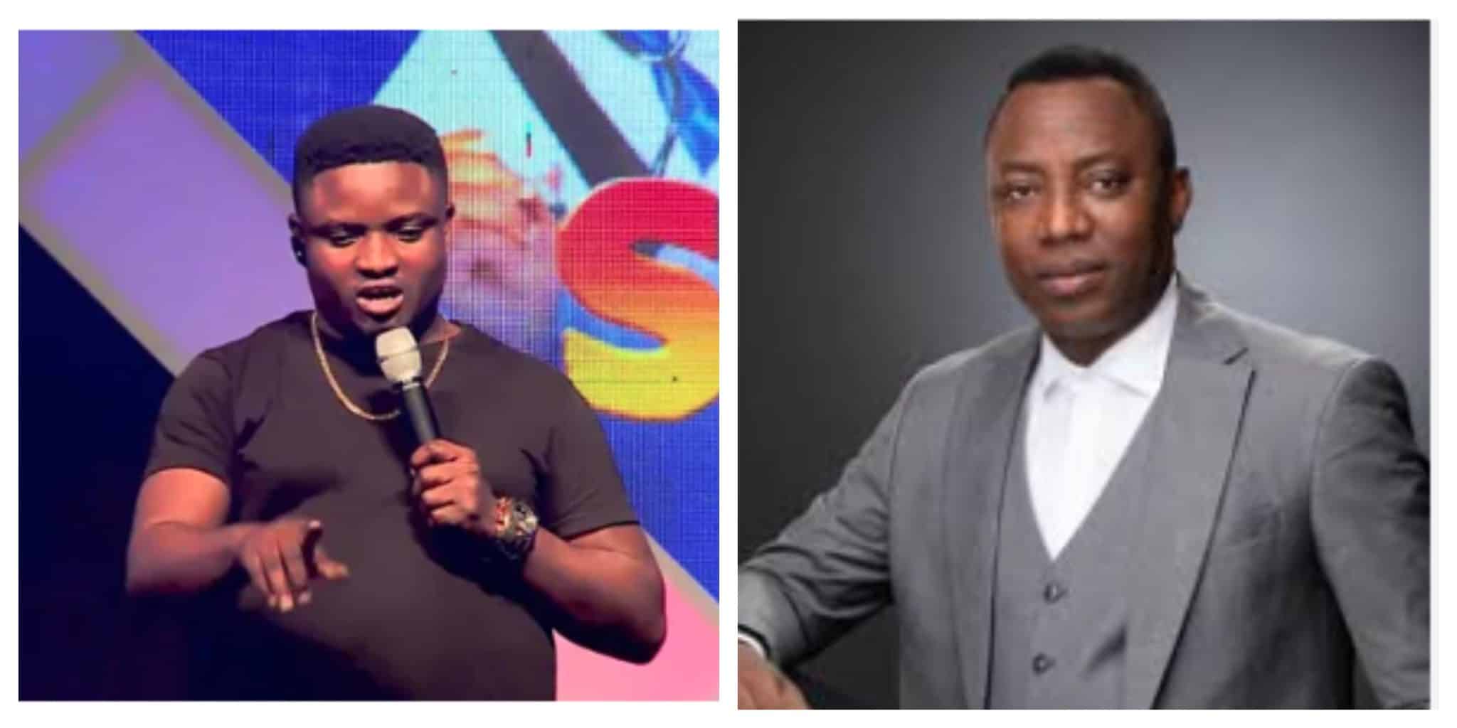 ‘You Were Chief Propagandist In Bringing In That Disaster, Buhari, So You Have No Morals’ – Comedian Acapella Slams Sowore