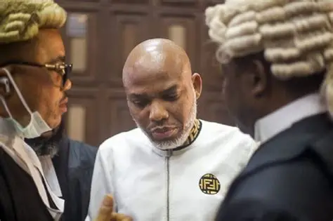 Terrorism: Judge begs Kanu in ‘God’s name’ to consult lawyers