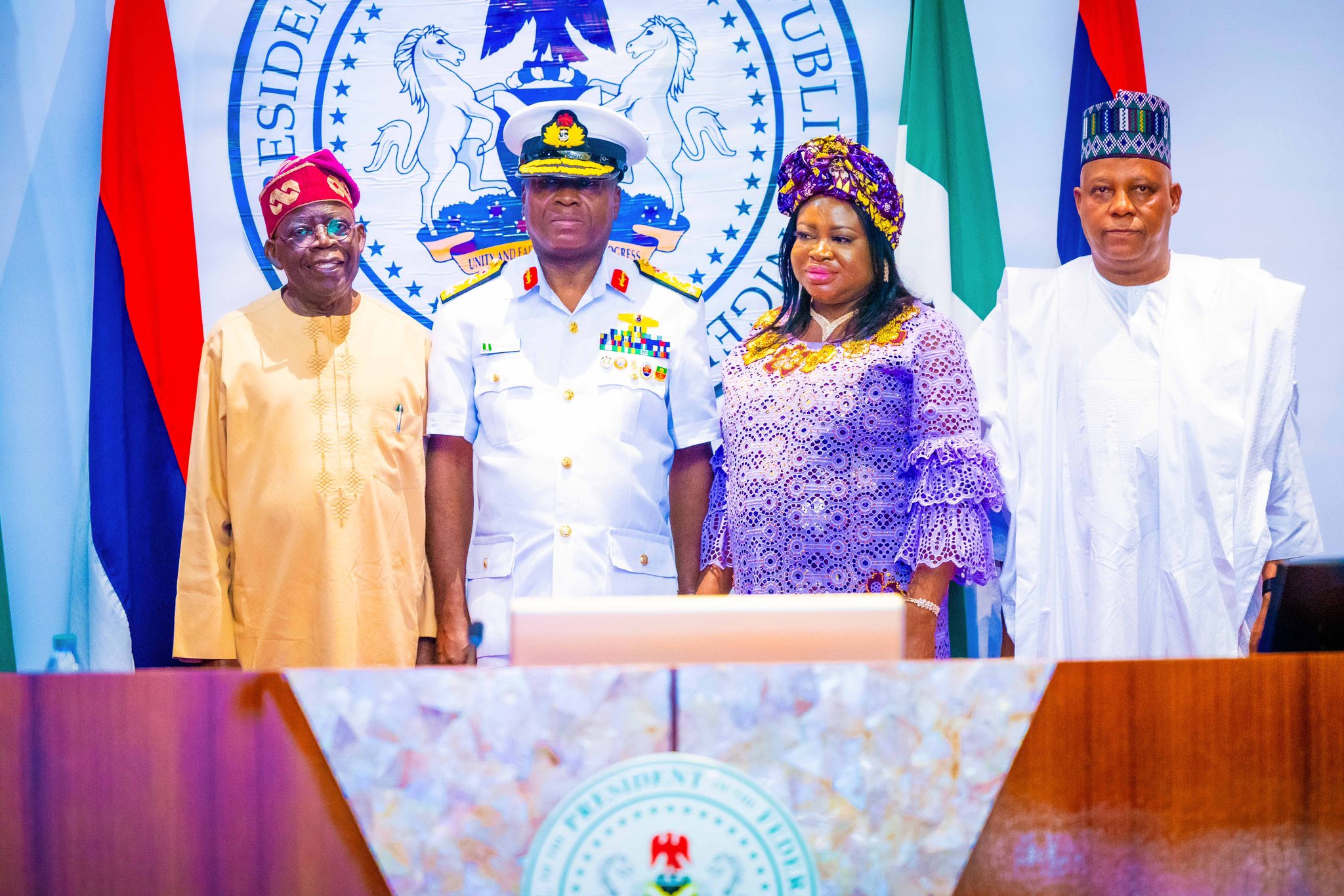 Tinubu Meets New Service Chiefs, to Be Decorated, Sworn in After Senate Approval
