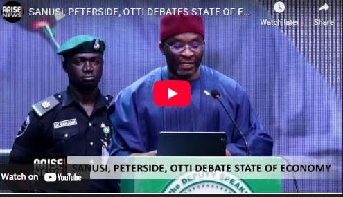 Watch “SANUSI, PETERSIDE, OTTI DEBATES STATE OF ECONOMY” on YouTube