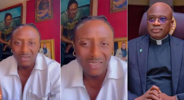 “Why una too dey lie?” – Terry G drags Governor Alia for denying religious attacks in Benue