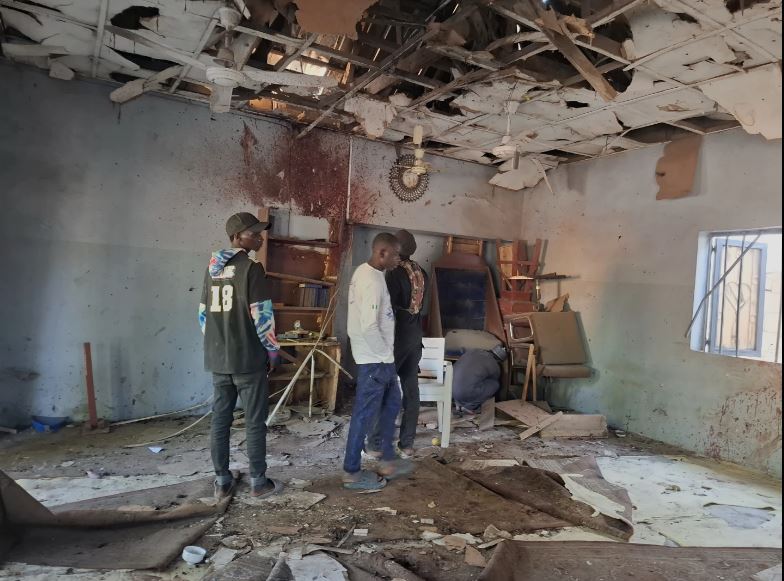Blast at mosque in Nigeria kills 5 and injures more than 30 in apparent suicide attack