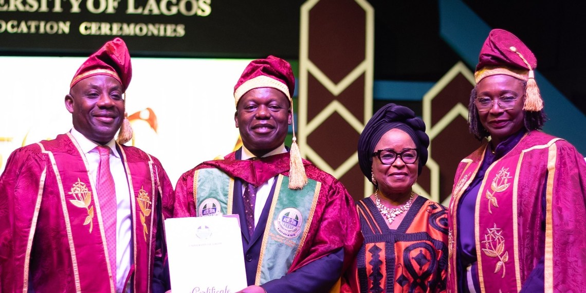 Oando CEO Bags Honorary Doctorate Degree from University of Lagos