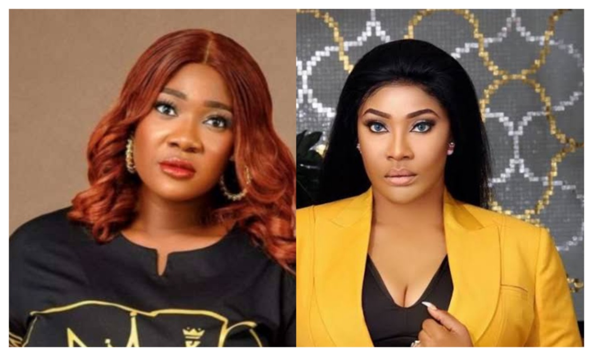 ‘I am deeply sorry’ – Angela Okorie apologizes to Mercy Johnson amid controversy