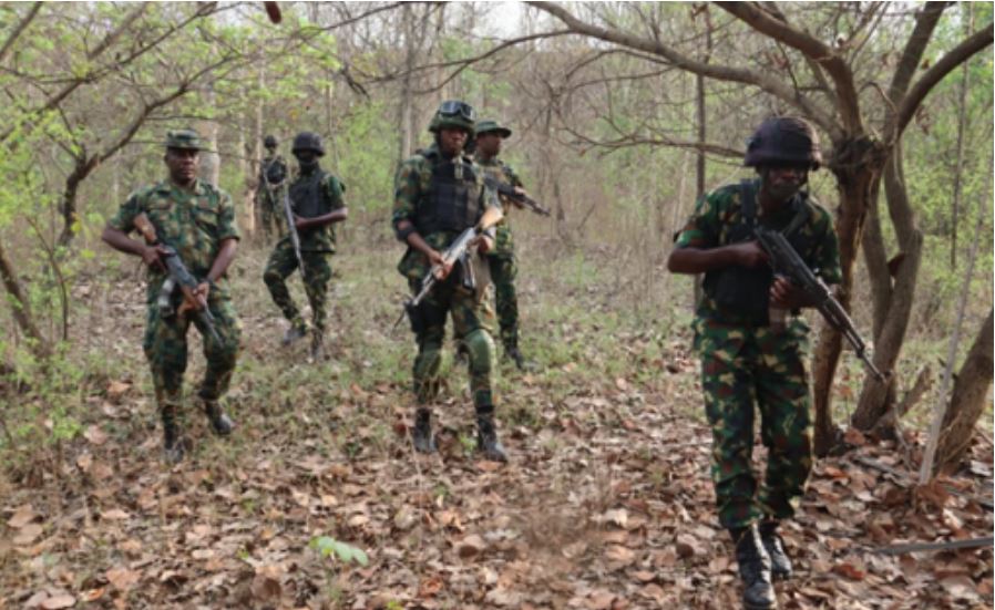 Troops smash kidnappers’ camps, apprehend 13 suspects in Edo