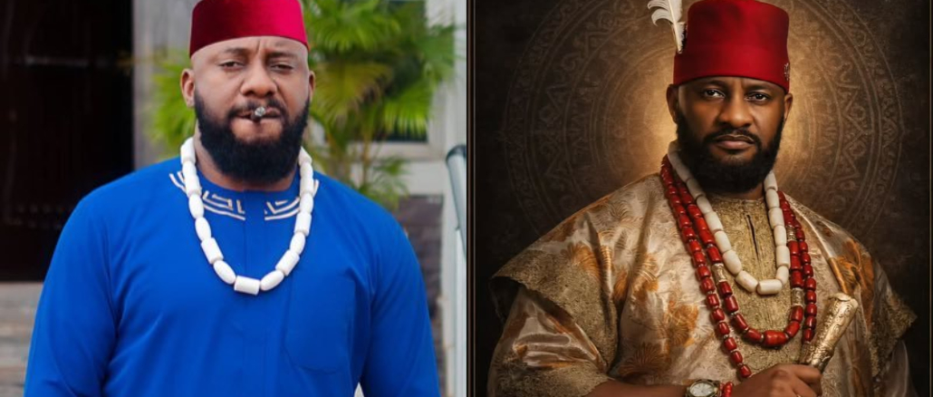 “It’s a Foolish Oyibo Culture”- Yul Edochie Tells Men Not to Kneel When Proposing