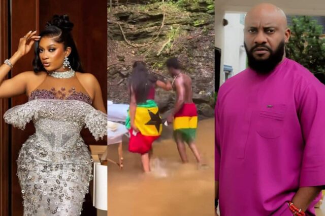 May-Edochie-gets-massage-at-the-famous-Asenema-Waterfalls-in-Ghana-Kemi-Filani-blog-1300x867