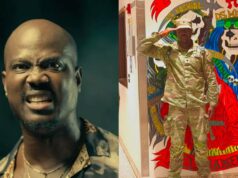 Nollywood actor Joseph Momodu officially joins US Army after completing 17 weeks military training