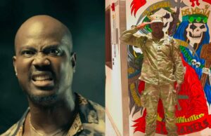 Nollywood actor Joseph Momodu officially joins US Army after completing 17 weeks military training