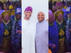 Davido’s father, Deji Adeleke, hosts victory party for brother, Ademola Adeleke following his re-election (Video)