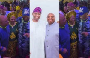 Davido’s father, Deji Adeleke, hosts victory party for brother, Ademola Adeleke following his re-election (Video)