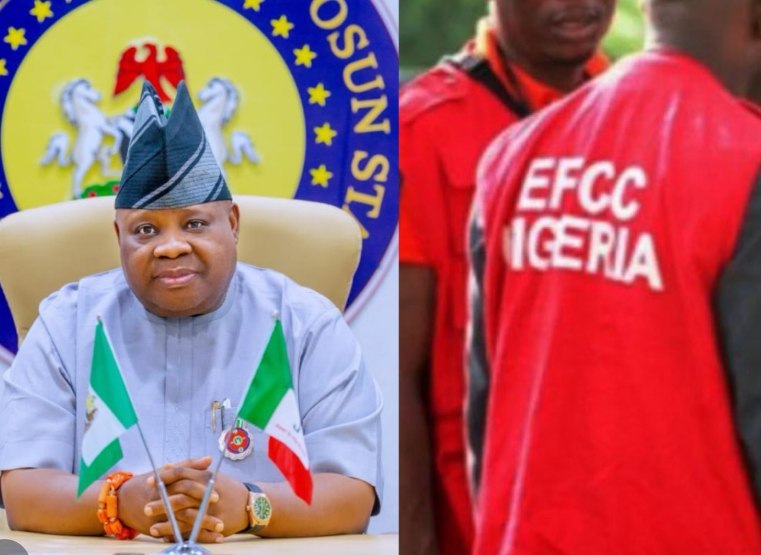Outrage greets EFCC’s freezing of Osun govt’s account