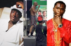 Carter Efe strips to his underwear as he clashes with Speed Darlington (Video)