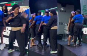 Phyna and Nkechi Blessing face-off at press conference ahead of their boxing match (Video)