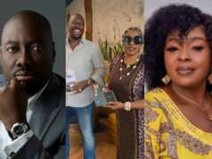 Obi Cubana gifts Rita Edochie a new Samsung Galaxy Z following mockery over her old phone (Video)