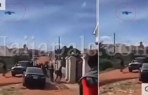 Hilarious Moment A Passerby Used Drone to Scare Off Police Officers Extorting Motorists in Osun