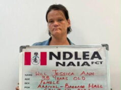 South African Woman jailed 25 years for trafficking heroin into Nigeria