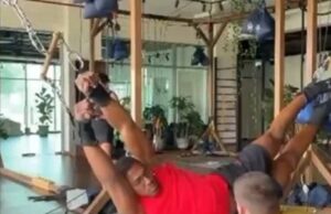 PHOTOS: Anthony Joshua endures ‘torture’ training ahead of Fury fight