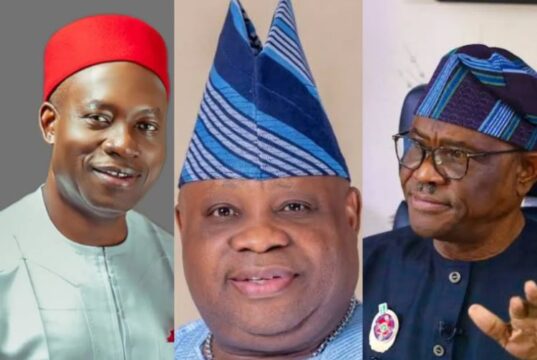 Wike, Soludo, Adeleke make APC’s revised 2027 campaign council list